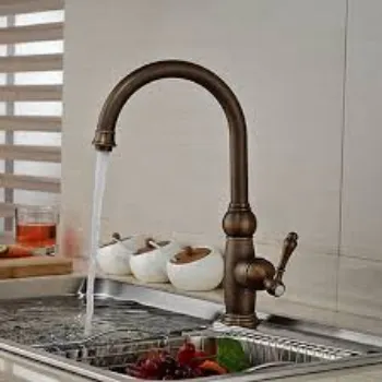 Brass Kitchen Faucet